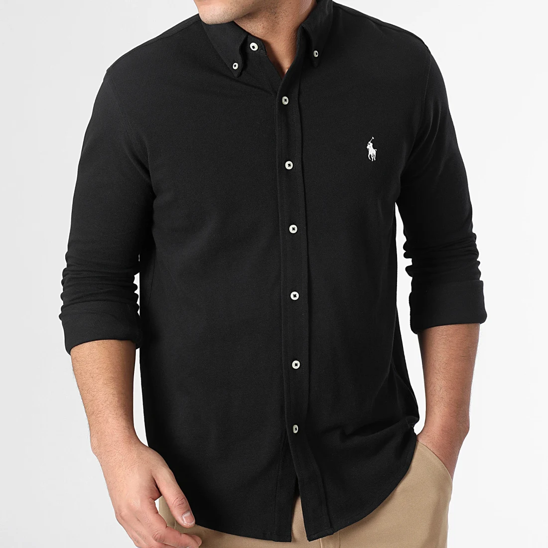 Chemise Manches Longues Original Player Noir