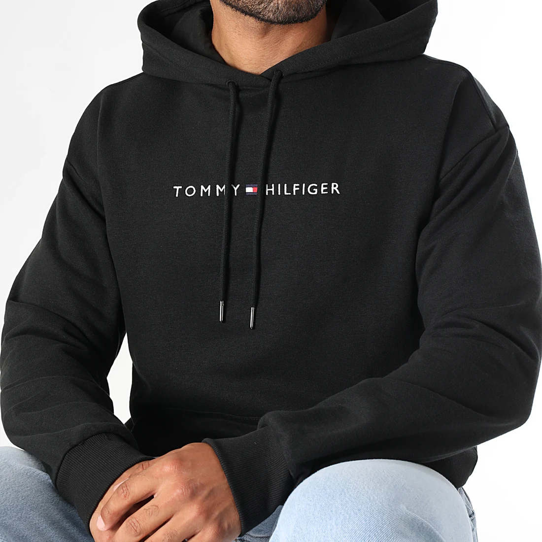 Sweat Capuche 3665 Noir – Image 2